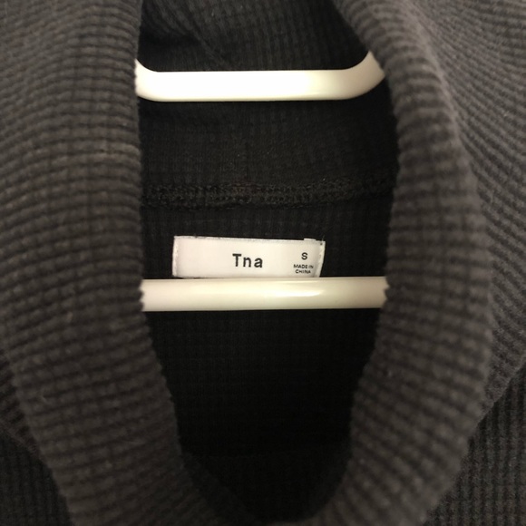 TNA waffle turtleneck - Picture 2 of 2